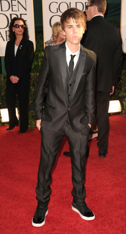 Pictures Of Justin Bieber At The Golden Globes. Justin Bieber Golden Globes